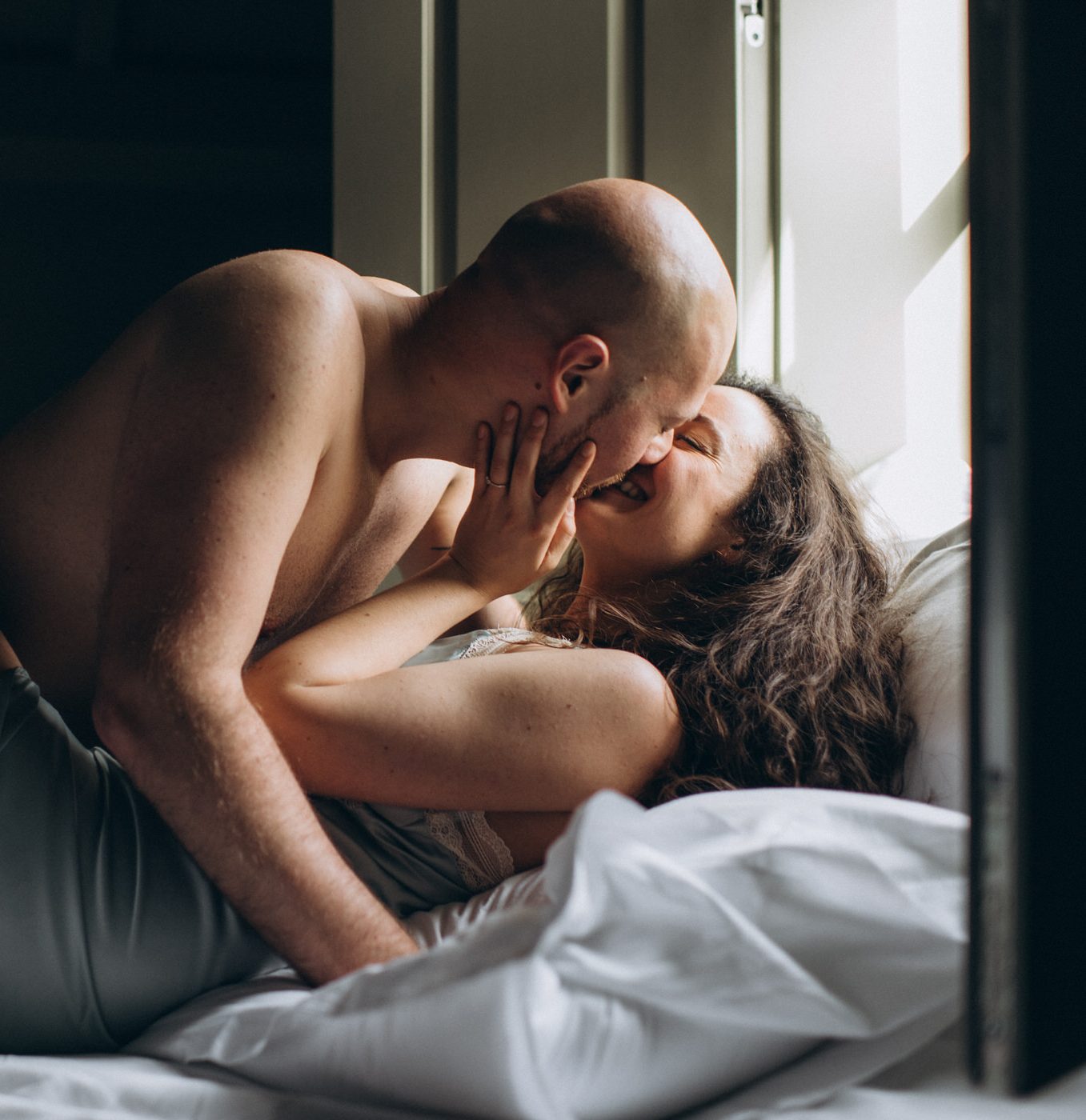 intimate couple love session